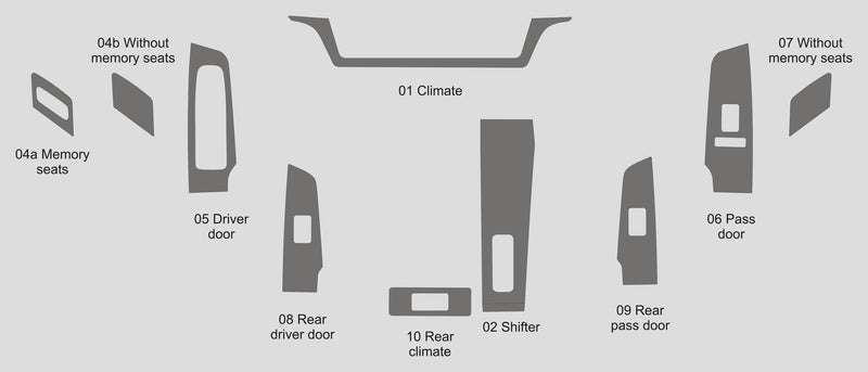 Mitsubishi Outlander (SUV) | 2022-2024 | Dash kit (Signature) | #LUXOU22FM1