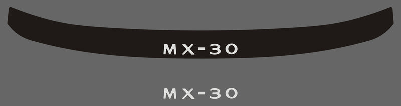 Mazda MX-30 (SUV) | 2022-2024 | Bumper protector w/logo | #MA3022BUL