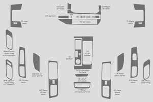 Nissan Pathfinder (VUS) | 2022-2023 | Kit tableau de bord (complet) | #NIPA22INF