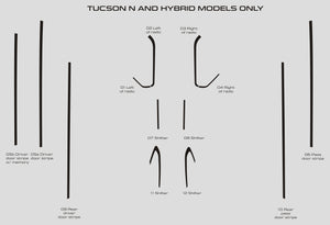 Hyundai Tucson (SUV) | 2022-2024 | Dash kit (Signature) | #HYTU22RC1