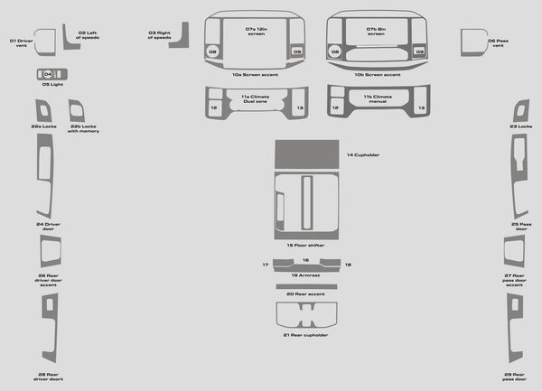 Ford F-150 (SuperCrew) | 2021-2023 | Sélection Originale | #FOFU21INF