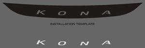 Hyundai Kona N (SUV) | 2022-2023 | Logo de capot | #LUXKN22LOG