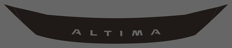 Nissan Altima (Sedan) | 2023-2024 | Hood Deflector w/logo | #NIAL23DEL