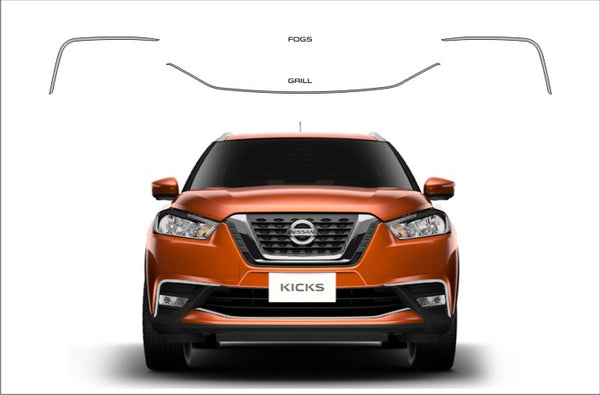 Nissan Kicks (SUV) | 2018-2021 | Exterior Trim | #LUXKI18EXT