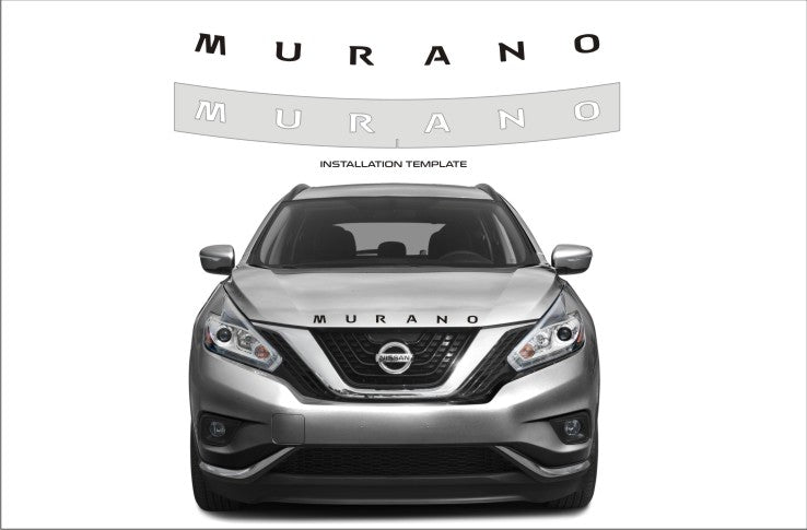 Nissan Murano (SUV) | 2016-2018 | Hood Logo | #LUXMU16LOG