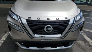 Nissan Rogue (SUV) | 2021-2024 | Hood Deflector + logo | #LUXRO21DEK