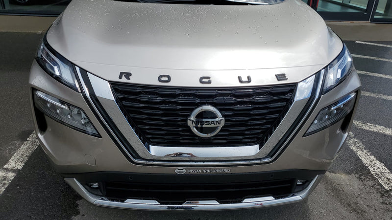 Nissan Rogue (SUV) | 2021-2024 | Hood Deflector + logo | #LUXRO21DEK