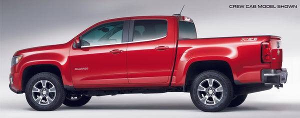 Chevrolet Colorado (cabine allongée) | 2016-2022 | Garniture de becquet | #CHCOEC16WT