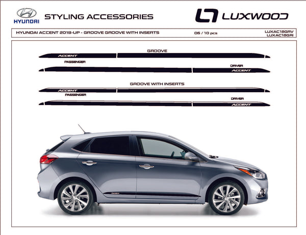 Hyundai Accent (Hatchback) | 2018-2020 | Groove | #LUXAC18GRV