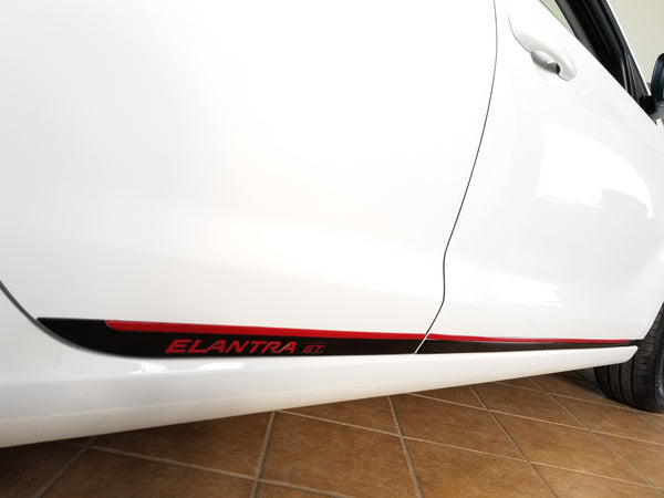 Hyundai Elantra GT (Hatchback) | 2018-2021 | Rocker (2Tone) | #HYEG18RKI