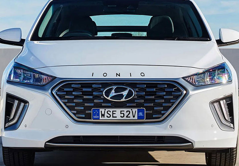 Hyundai Ioniq hybride (à hayon) | 2018-2022 | Logo de capot | #HYIO18LOG