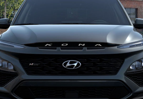 Hyundai Kona N (SUV) | 2022-2023 | Déflecteur de capot avec logo | #HYKN22DEL