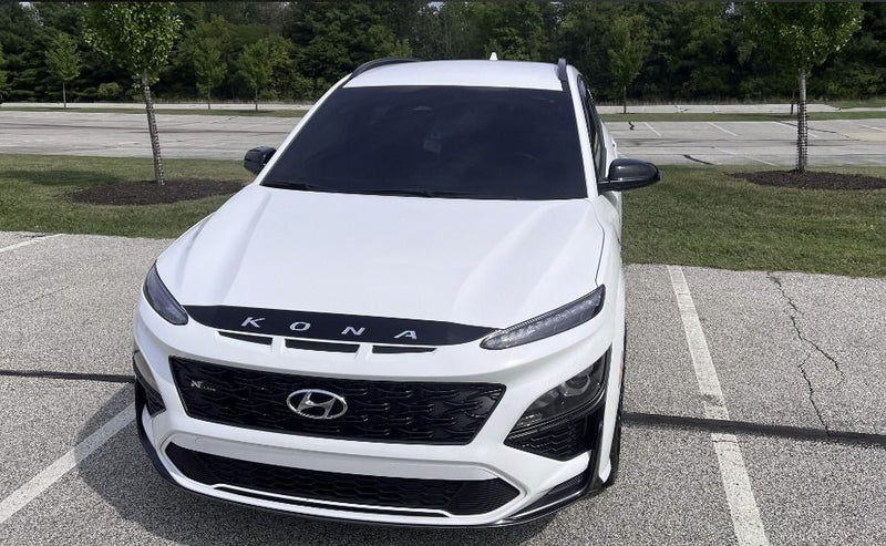 Hyundai Kona N (SUV) | 2022-2023 | Hood Deflector w/logo | #HYKN22DEL