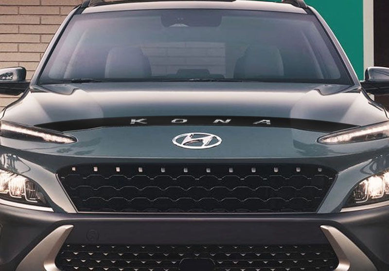 Hyundai Kona (SUV) | 2022-2023 | Hood Deflector w/logo | #HYKO22DEL