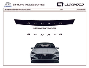 Hyundai Sonata (Sedan) | 2020-2023 | Hood Logo | #LUXSO20LOG