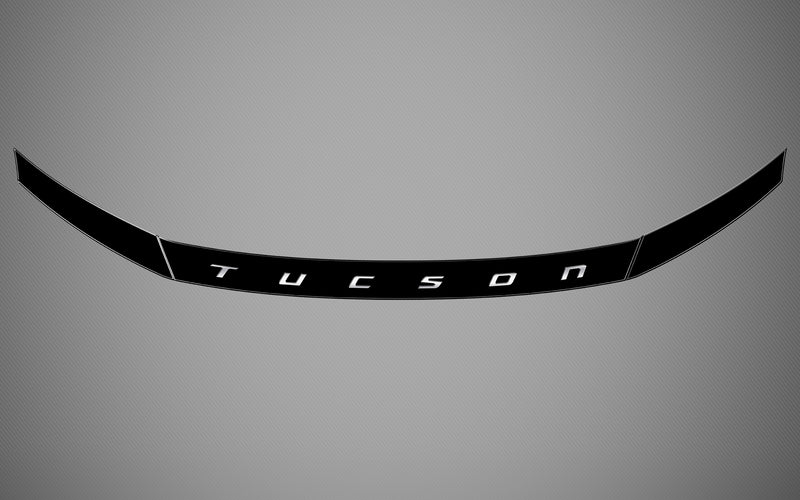 Hyundai Tucson (SUV) | 2022-2024 | Hood Deflector w/logo | #LUXTU22DEL