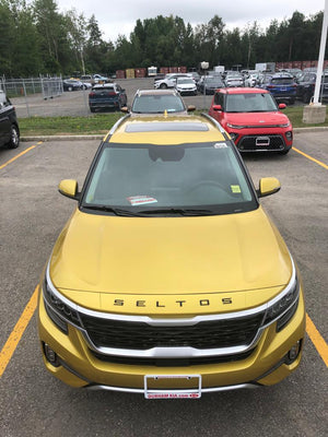 Kia Seltos (SUV) | 2021-2024 | Hood Deflector + logo | #KISS21DEK