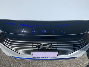 Hyundai Ioniq Plug-In Hybrid (Hatchback) | 2018-2022 | Hood Deflector w/logo | #LUXIO18DEL