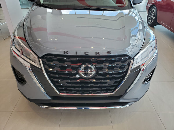 Nissan Kicks (VUS) | 2021-2023 | Déflecteur de capot avec logo | #NIKI21DEL