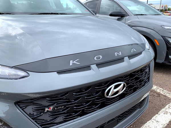 Hyundai Kona N (SUV) | 2022-2022 | Hood Deflector w/logo | #LUXKN22DEL