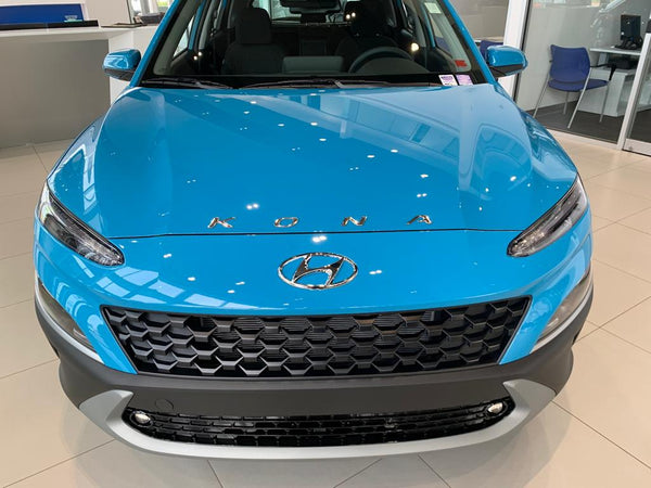 Hyundai Kona (VUS) | 2022-2023 | Logo de capot | #LUXKO22LOG