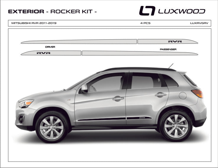 Mitsubishi RVR (SUV) | 2011-2024 | Groove | #LUXRV11GRV