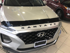 Hyundai Santa Fé (SUV) | 2019-2020 | Logo de capot | #LUXSA19LOG