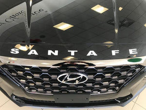 Hyundai Santa Fé (SUV) | 2019-2020 | Logo de capot | #LUXSA19LOG