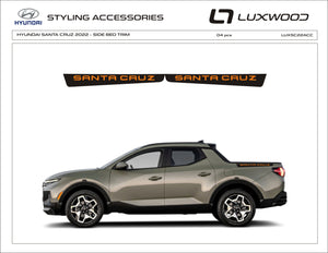 Hyundai Santa Cruz (Pickup) | 2022-2024 | Spoiler trim | #LUXSC22ACC