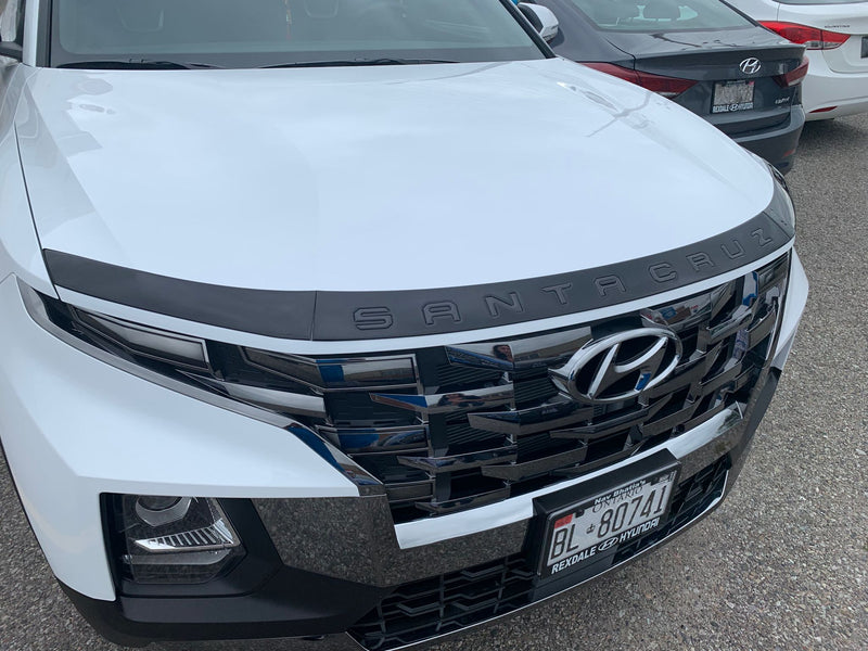 Hyundai Santa Cruz (Pickup) | 2022-2024 | Hood Deflector w/logo | #HYSC22DEL