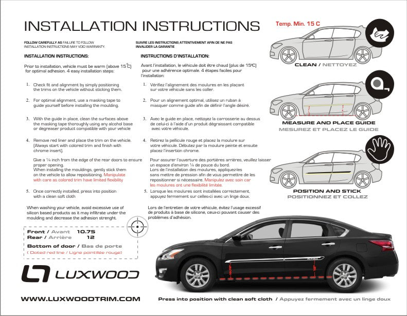 Nissan Altima (Sedan) | 2013-2018 | SPORT | #LUXAL13SMP