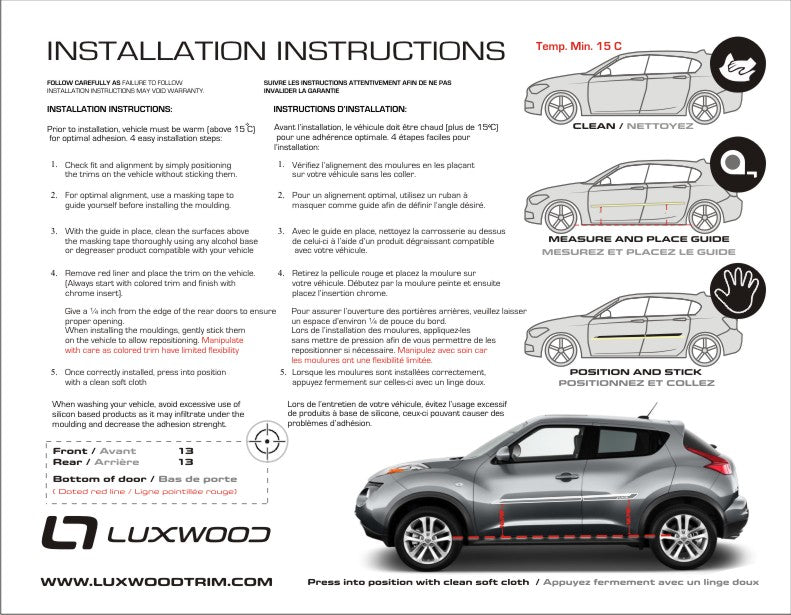 Nissan Juke (Hatchback) | 2011-2018 | FLASH | #LUXJU11XSM