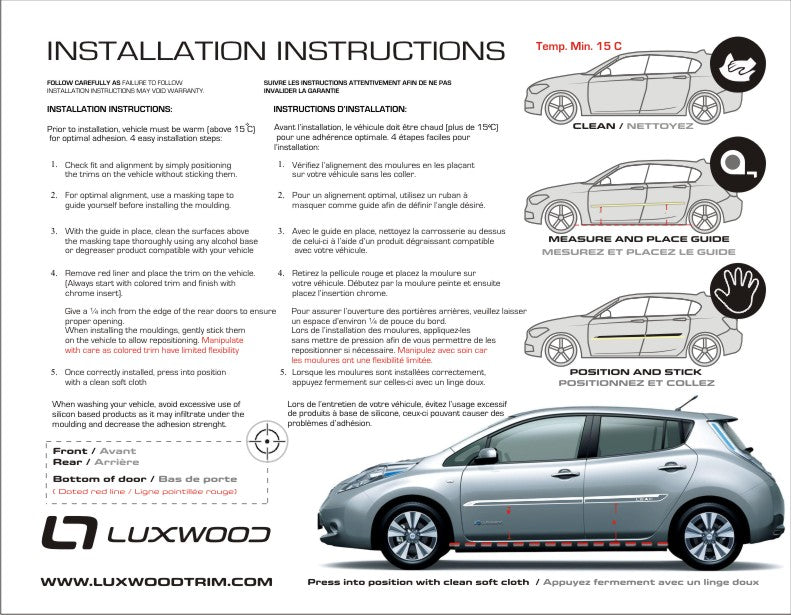 Nissan Leaf (Hatchback) | 2011-2024 | SPORT | #LUXLE11SMP