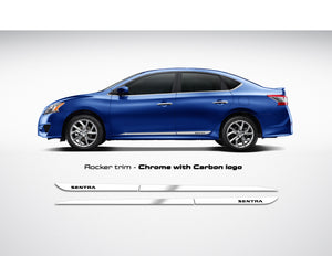 Nissan Sentra (Sedan) | 2013-2019 | Rocker | #LUXSE13RKR