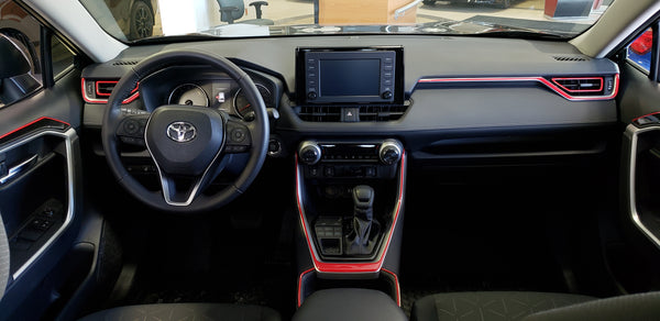 Toyota RAV4 Hybrid (SUV) | 2019-2024 | Dash kit (Signature) | #TORA19SGN