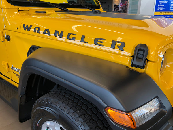 Jeep Wrangler (VUS) | 2018-2023 | Logo de capot | #JEWR18LOG