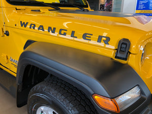 Jeep Wrangler Unlimited (SUV) | 2018-2024 | Hood Logo | #JEWR18LOG