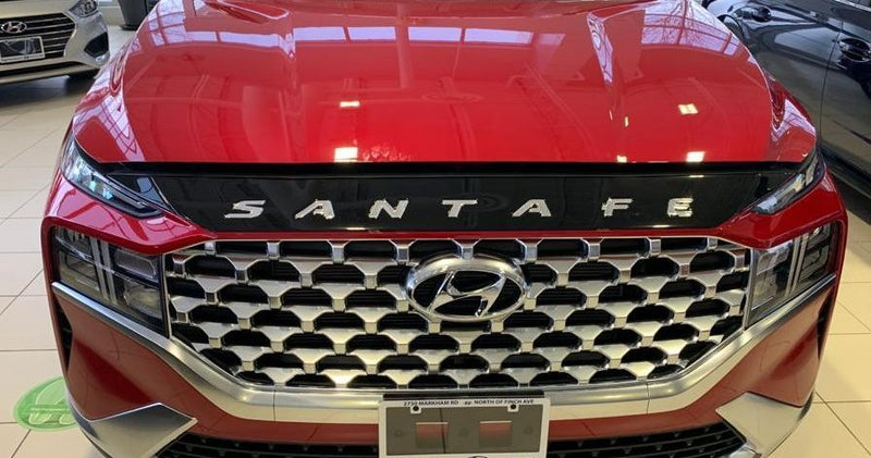 Hyundai Santa Fe (SUV) | 2021-2023 | Hood Deflector w/logo | #HYSA21DEL