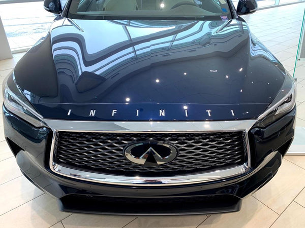 Infiniti QX50 (VUS) | 2019-2023 | Déflecteur de capot avec logo | #INX519DEL