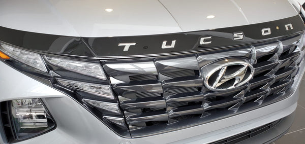 Hyundai Tucson (VUS) | 2022-2023 | Déflecteur de capot avec logo | #HYTU22DEL