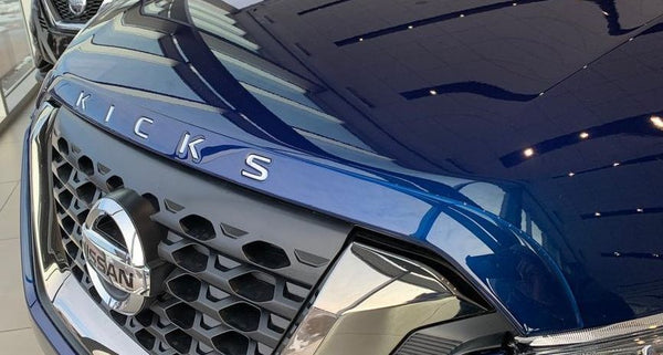 Nissan Kicks (SUV) | 2019-2020 | Hood Deflector w/logo | #NIKI18DEL